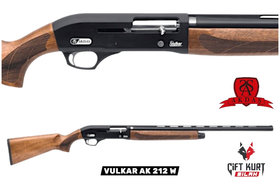 AKDAŞ VULKAR AK212 W YİVSİZ AV TÜFEĞİ